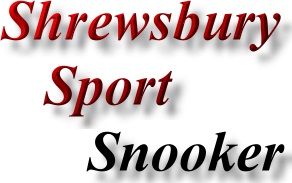 Shrewsbury Shrops Sports promotion - snooker